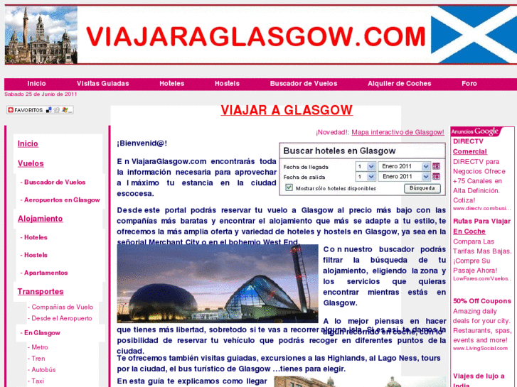 www.viajaraglasgow.com