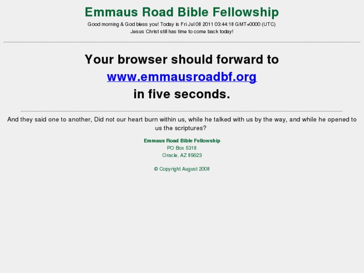 www.emmausroadbf.com