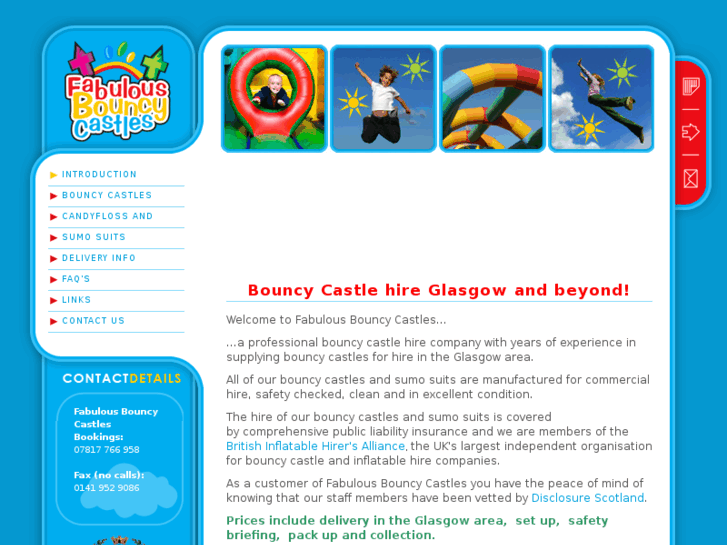 www.fabulousbouncycastles.com