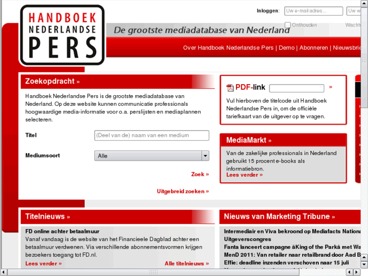 www.handboeknederlandsepers.nl