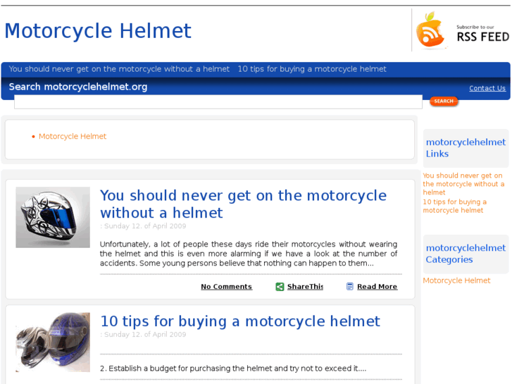 www.motorcyclehelmet.org