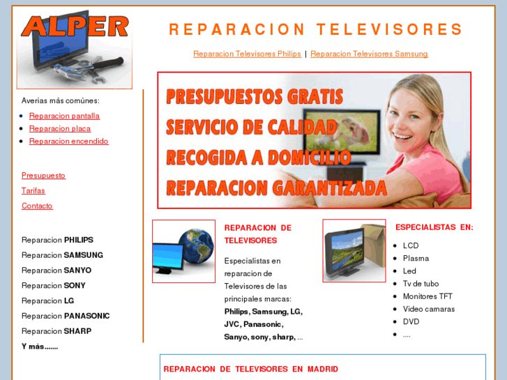 www.reparacionestelevisores.es
