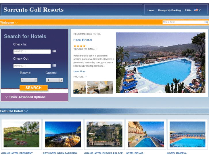 www.sorrentogolfresorts.com