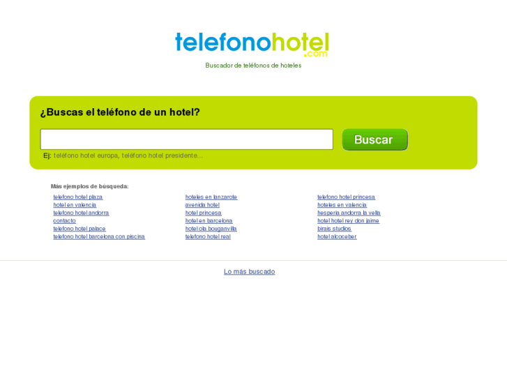 www.telefonohotel.com