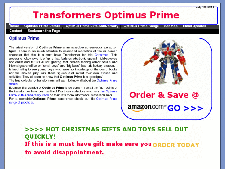 www.transformerleaderoptimusprime.com