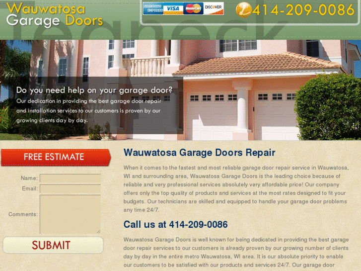 www.wauwatosagaragedoors.com