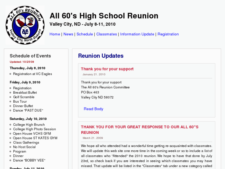 www.all60sreunion.com