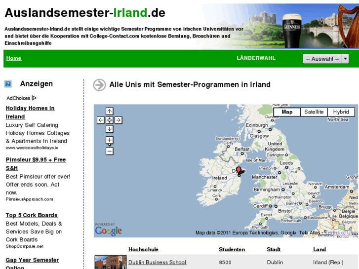 www.auslandssemester-irland.de