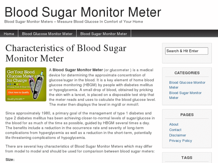 www.bloodsugarmonitormeter.com