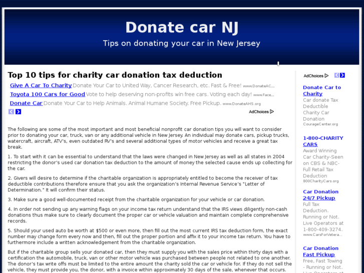 www.donatecarnj.com