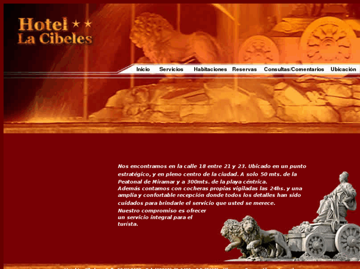www.hotellacibeles.com