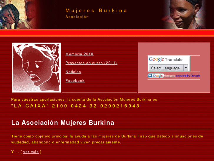 www.mujeresburkina.org