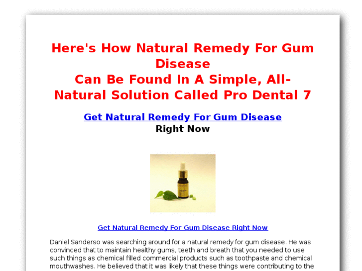 www.naturalremedyforgumdisease.com