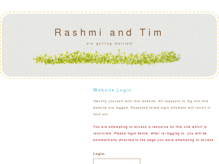 www.rashmiandtim.com