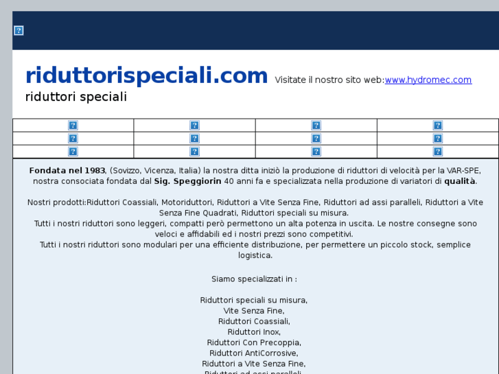 www.riduttorispeciali.com