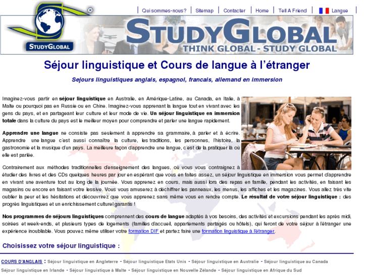 www.sejour-linguistique.org