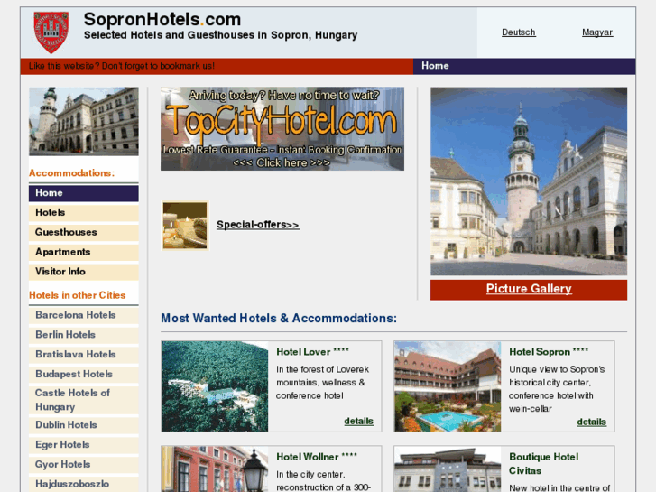 www.sopronhotels.com