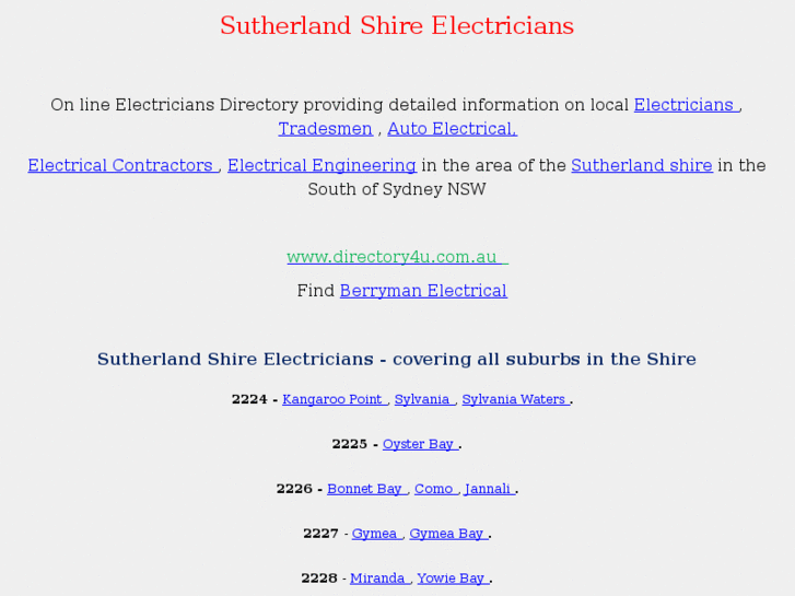 www.sutherlandshireelectricians.com.au