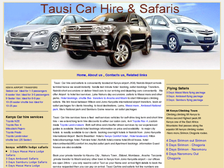 www.tausicarhireandsafaris.com