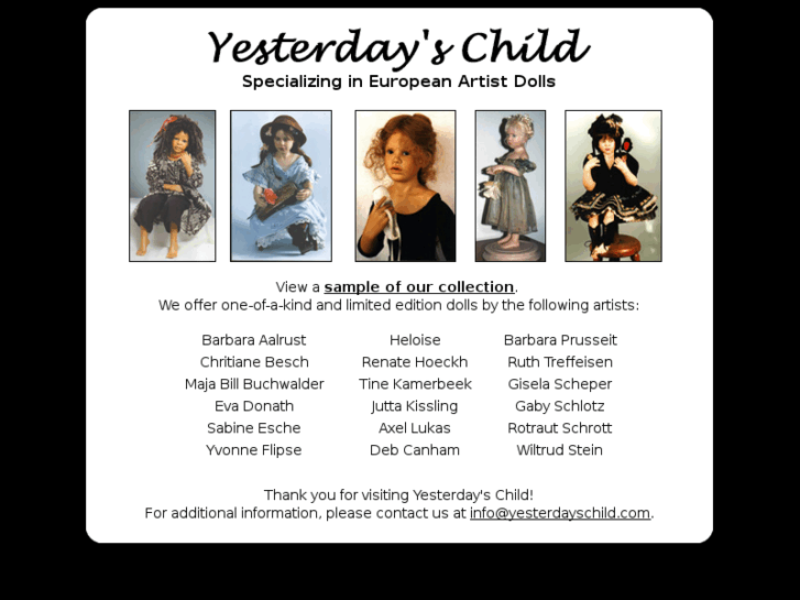 www.yesterdayschild.com