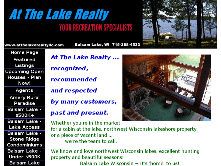 www.atthelakerealtyllc.com