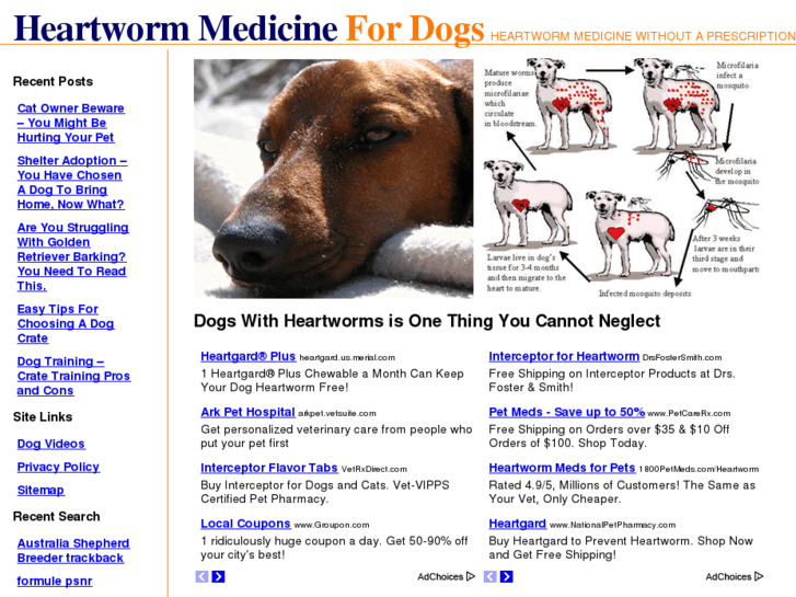 www.heartwormmedicinefordogs.com