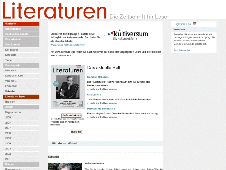 www.literaturen.de