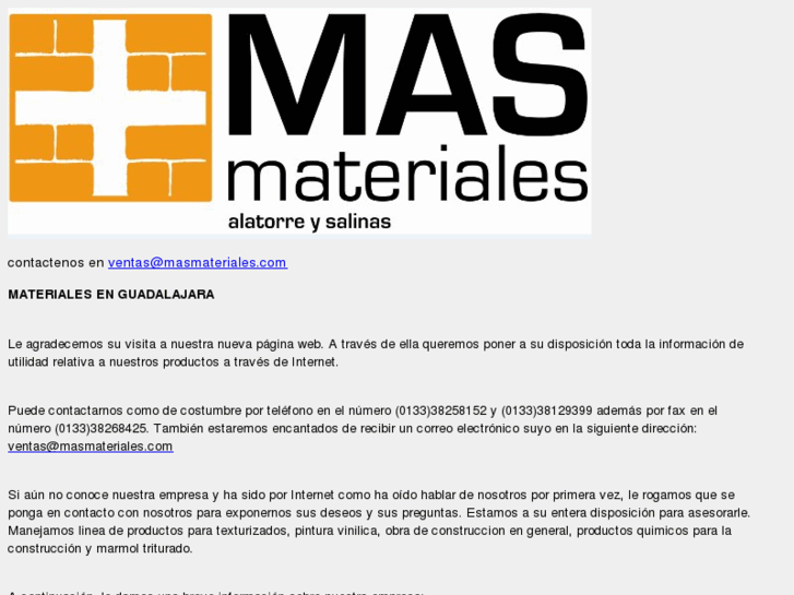 www.masmateriales.com