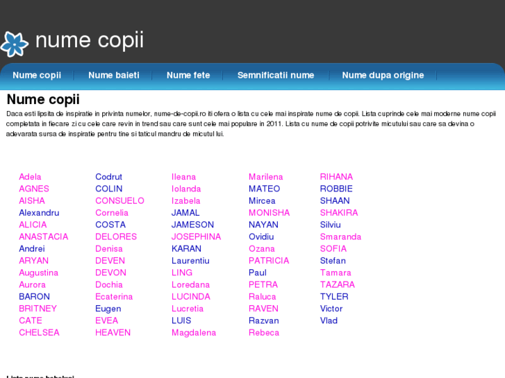 www.nume-de-copii.ro