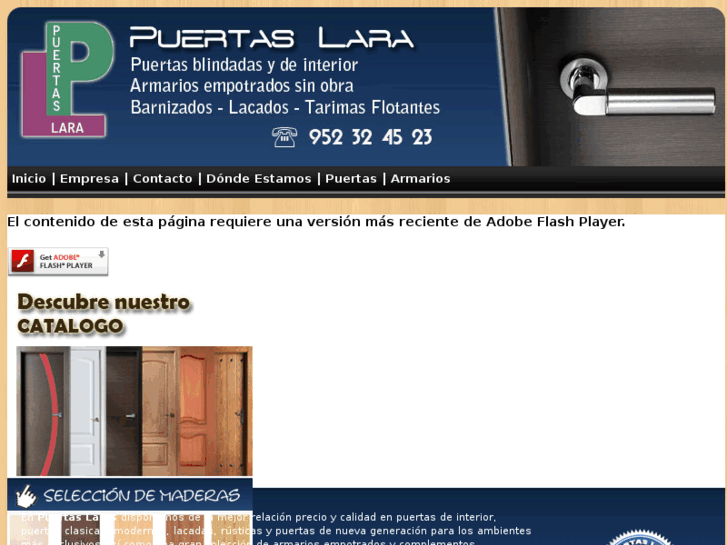 www.puertasyarmarioslara.com