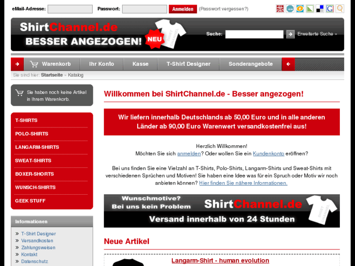 www.shirtchannel.de