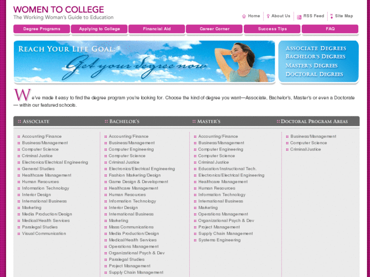 www.womentocollege.com