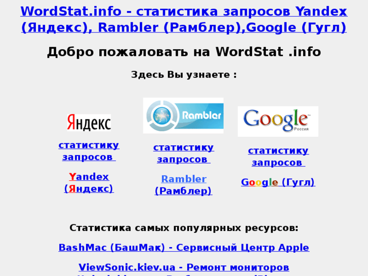 www.wordstat.info