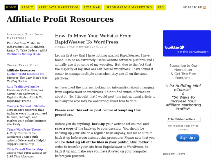 www.affiliateprofitresources.com