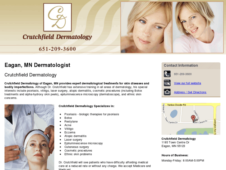 www.crutchfielddermatology.net