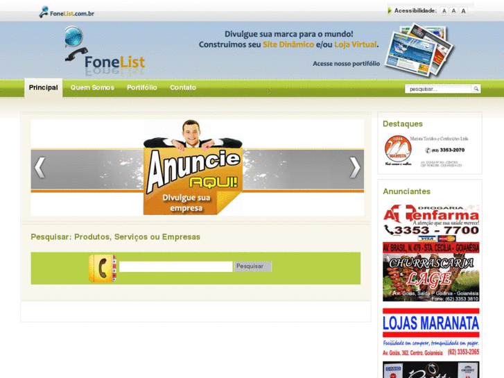 www.fonelist.com.br