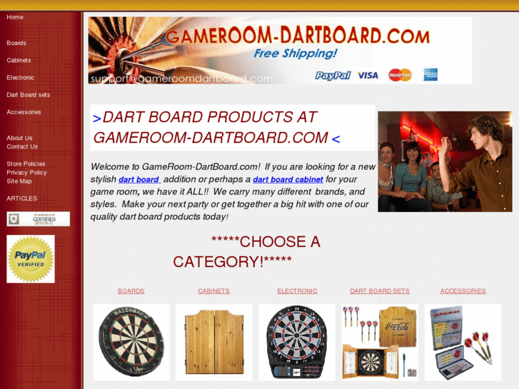 www.gameroomdartboard.com