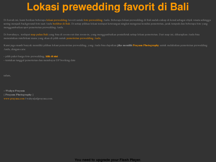 www.lokasipreweddingdibali.com