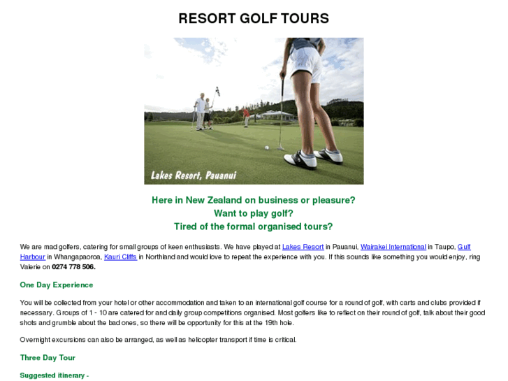 www.resortgolftours.com