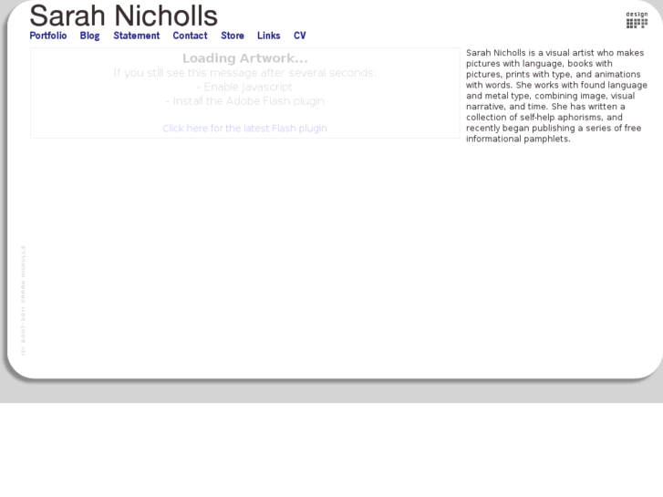 www.sarahnicholls.com