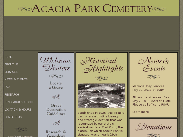 www.acaciaparkcemetery.org