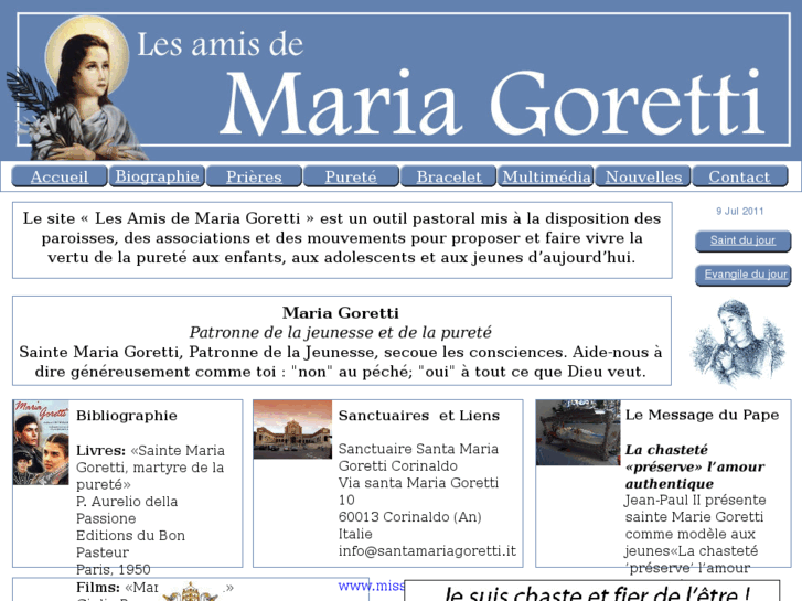 www.amismariagoretti.org