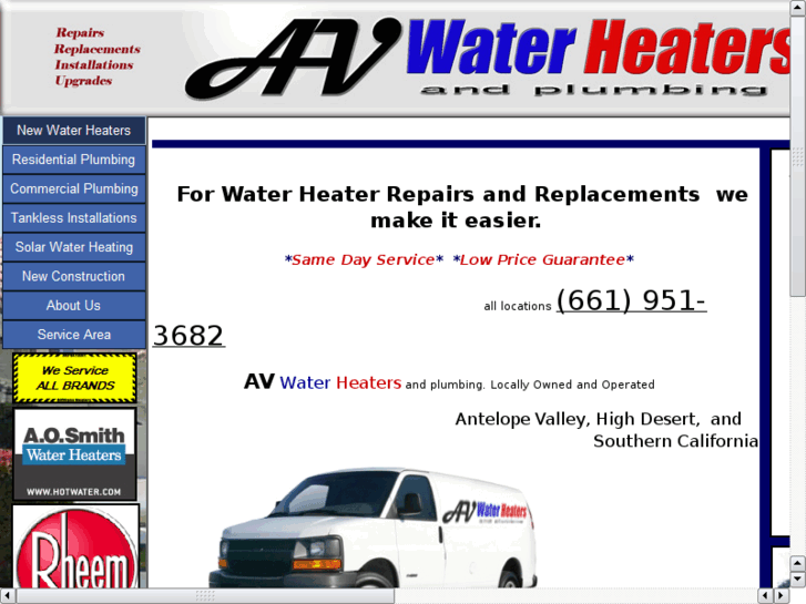 www.avwaterheaters.com