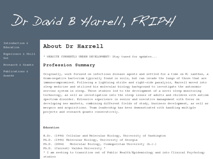 www.davidbharrell.com