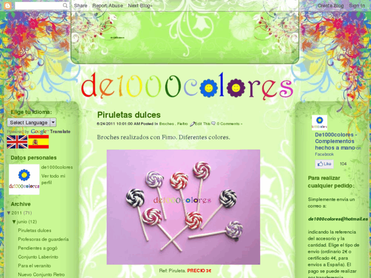 www.de1000colores.es