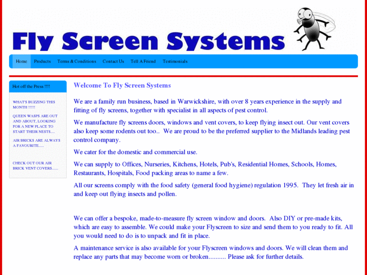 www.flyscreensystems.net