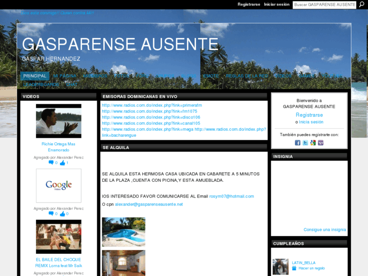 www.gasparenseausente.com