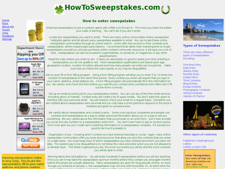 www.howtosweepstakes.com