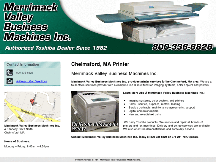 www.merrimackvalleybusinessmachines.com