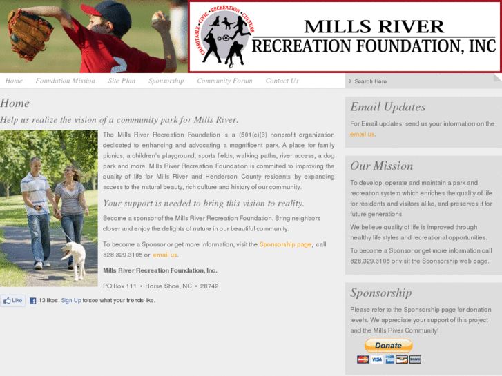 www.millsriverpark.org